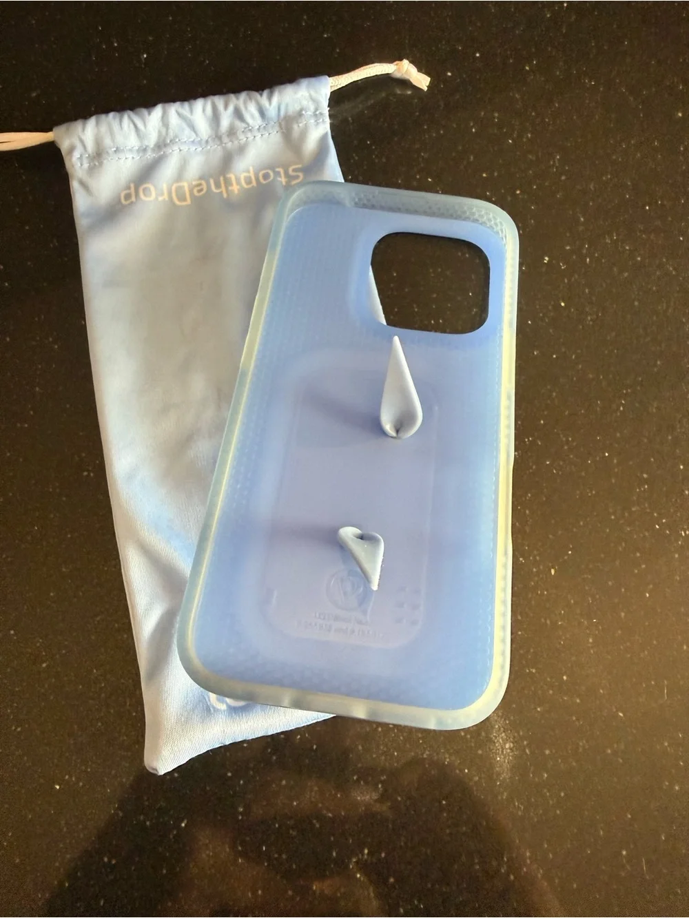 Loopy Light Blue iPhone 16 pro Case